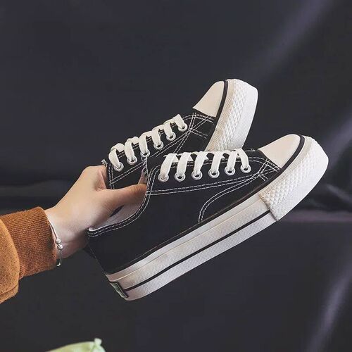 Spring Thick Sole Womens Shoes Leisure  Shoes Breathable Co
