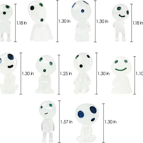 5/10Pcs Luminous ree Elves Spirits Figures Fairy Garden Micr