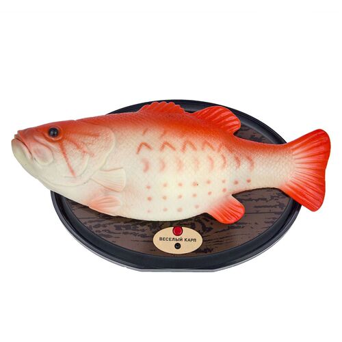 Singing Salmon Sing Beating Plastic Fish Novelty Spoof Hallo