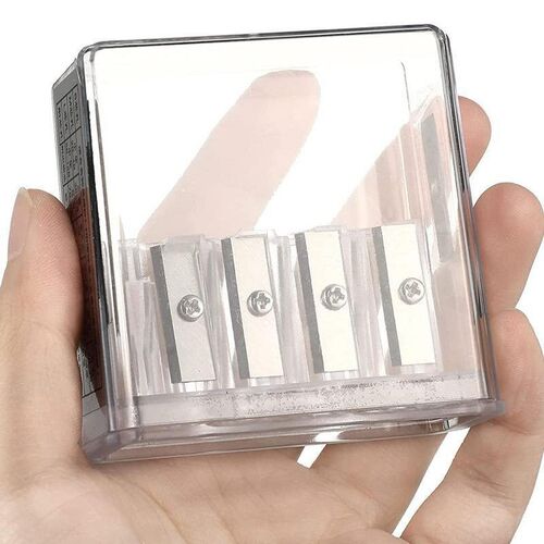 4 Holes Sharpener Multi-functional Pencil Sharpener with Lid