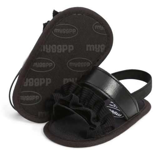 Newborn Baby Girls Summer Shoes Toddler Flats Sandals First