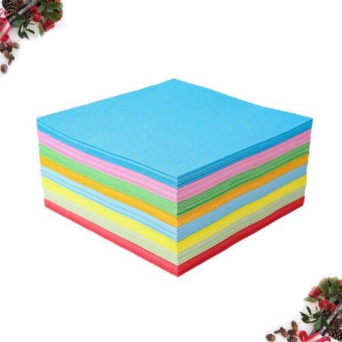 500PCS Premium Colored Craft Paper Handmade Decorative