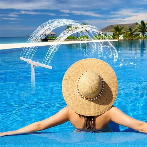 Swimming Pool Waterfall Fountain Kit Double head fountain Wa
