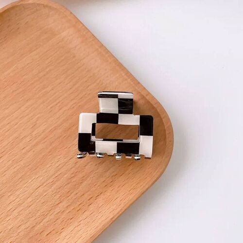 Fashion Hair Claws for Women Acetate Hair Clip Colorful Plai