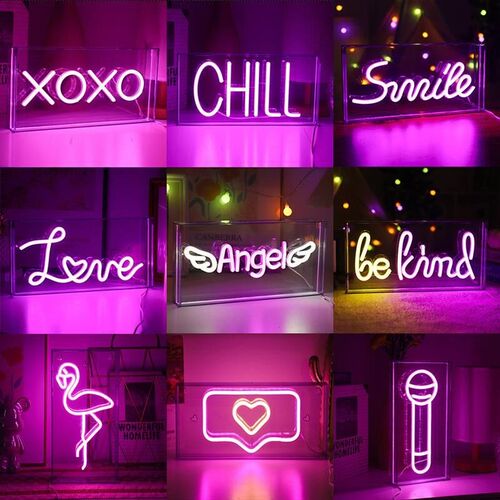 LED Neon Light Wall Art Siwgn Night Lamp bar Party Neon Lamp