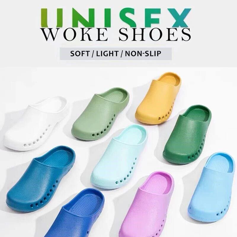 Anti-slip Surgical Shoes Medical Clogs Dental Nurses - 实物图