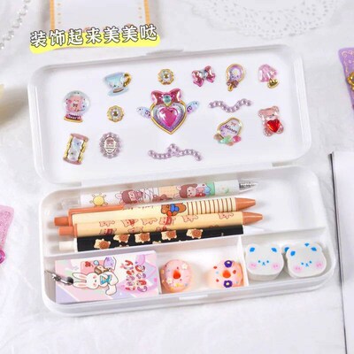 1 pc Random Kawaii cate 3D Girly Gemstone Gilding ers Scrapb