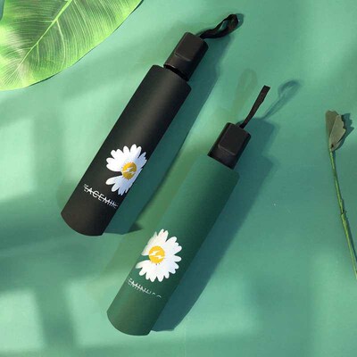 Daisy Mual Black Glue UV Sun Umbrella Sunny Umbrella Automat