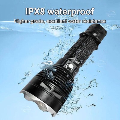 9000LM Upgrade XHP160 Diving Flashlight Powerful Profession