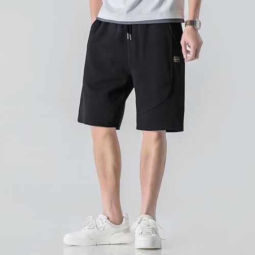 Ins Casual Shorts Mens Summer Cool Knitte Pants Mens teny