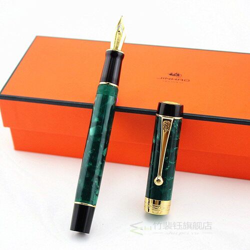 Century 100 Fountain Pen 18KGP Medium ip Acrylic Ink Pens fo