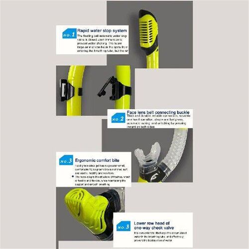 Diving Snorkel Professional Swimming Diving Breathing Tube