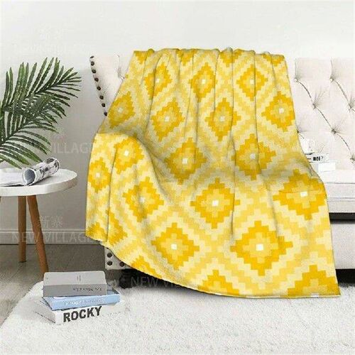 Custom Plaid sofa for Knee blankets warm winter bed cover