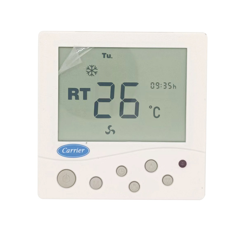 开利中央空调温控器R85通讯  液晶面板风机盘管三速开关TMS810RC