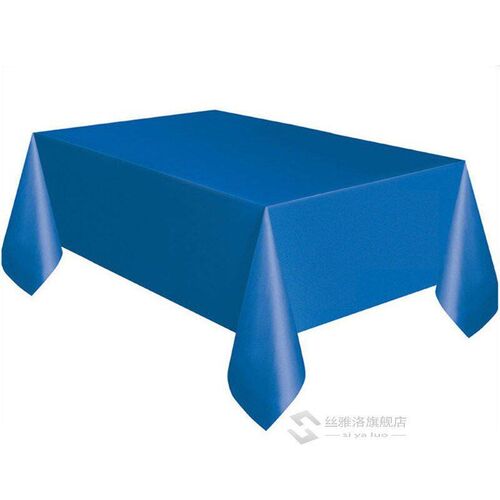Plastic Rectangle Table Cover Cloth Wipe Clean Party Red Whi