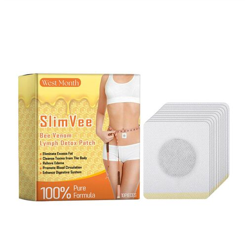 West Month Bee Venom Body Care Patches, Highlighting Figure