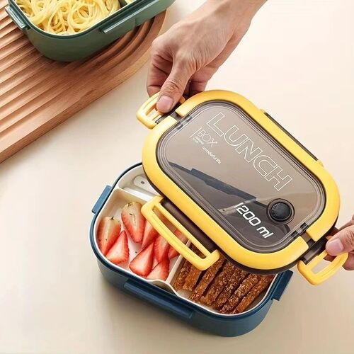 Double Layered Lunch Box Food Container For Kids Portable Co