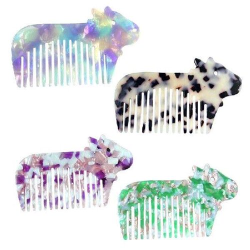 Fashion Pony Acetate Anti-static Massage Hair Combs