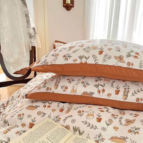 Dream for a long time small fresh wash cotton four-piece set