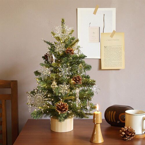 Mini mini Christmas tree Home set Christmas decorations gift