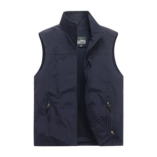 Waistcoat Mens Casual Multi-bag Tooling Outdoor Photography