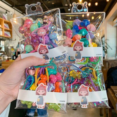 4-10pairs/lot Children Heart Hair Headband Korean Version Ca