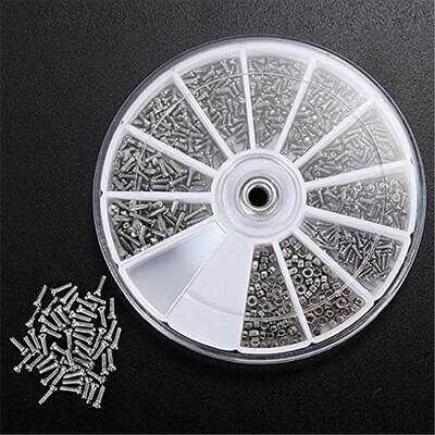 12 Kinds 600/1000 Pcs of Small Stainless Steel Screws Electr