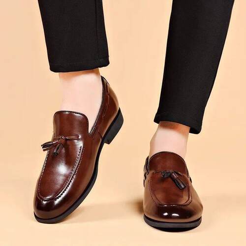 Mens Leather Shoes Fashion Business Casual Formal Dress