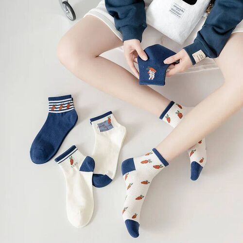Socks Womens Socks Spring and Summer Cotton Socks Bottom Lo