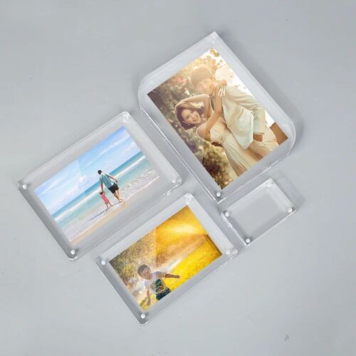 Acrylic photo frame double-sided transparent display frame m
