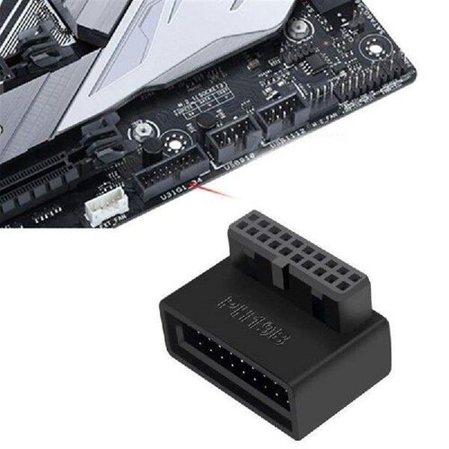 USB3.0 19/20Pin Steering Joint Socket Desktop Computer