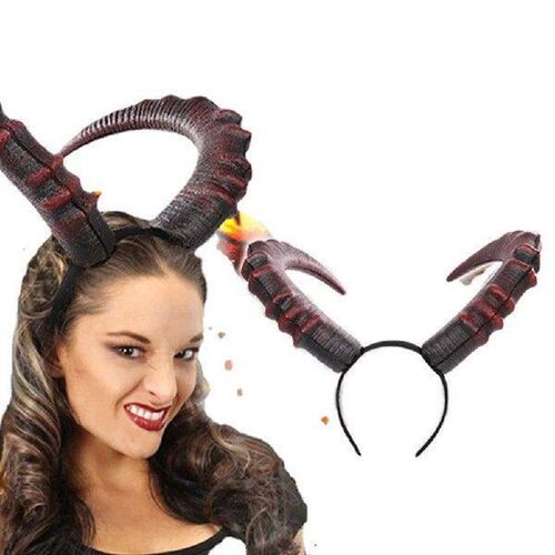 Ear Devils Horn Headband Miss Pirate Costumes Halloween