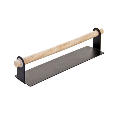 Bathroom wall hanging single pole towel rack kitchen door ba