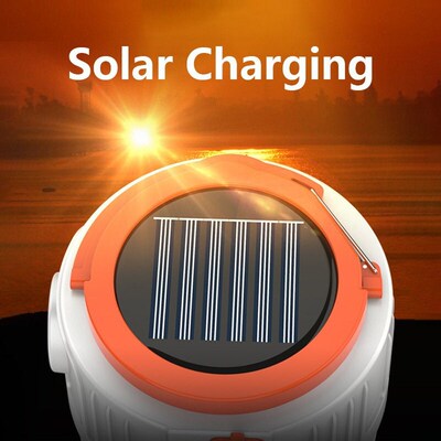 Outdoor solar rechargeable lighting emergency hanging light