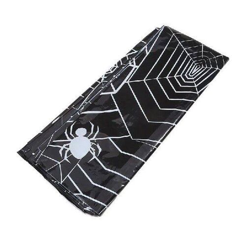 Halloween Decoration Tablecloth Disposable Black Spider Web