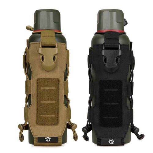 Outdoor Tactical Molle Water Bottle Nylon Pouch 0.3L-0.8L Ca