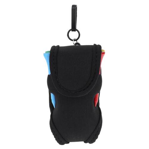 Mini Portable Golf Ball Holder Bag SBR Soft Elastic Waist Pa