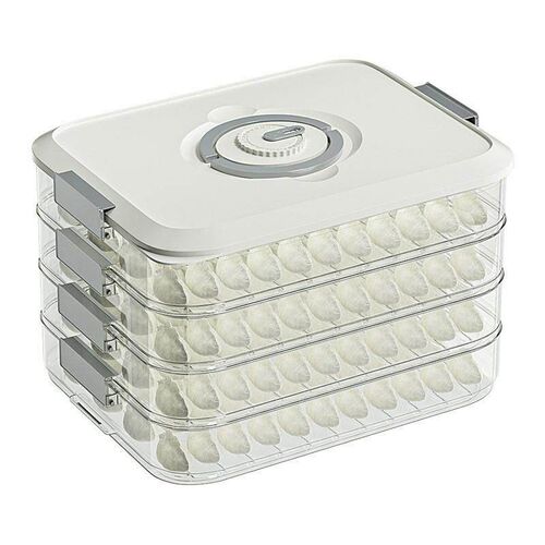 Dumpling box Household kitchen storage box饺子盒馄饨盒保鲜盒