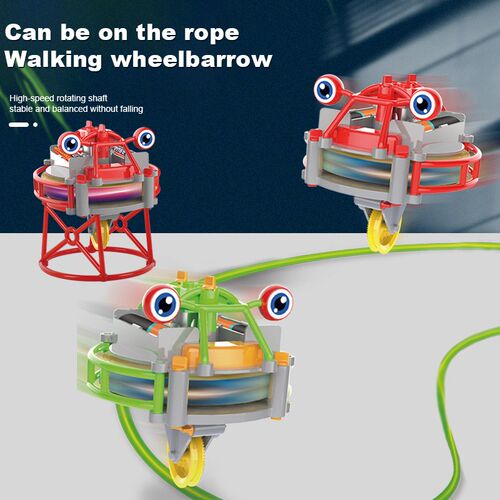 Magical Tumbler Unicycle Robot Electric Toy Tightrope Walker