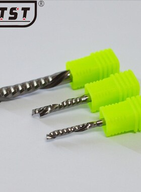 1pc 3.175 4 5 6 8mm single flute composite tungsten steel mi