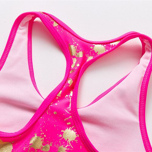 3~14Y Girls Swimsuit Two pieces Girls Tankini set High quali