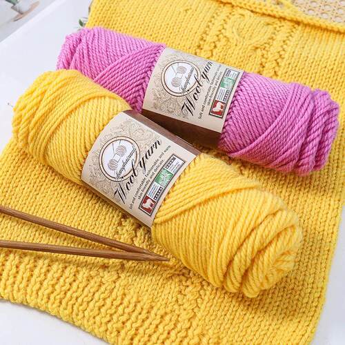 500g 1 Large Bag of Alpaca Wool Thick Stick Yarn, Hand Knitt