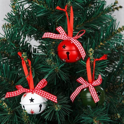 5cm Christmas Bell Ornaments Hanging Decor for Tree & Home
