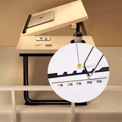 Desktop adjustable bed small table folding desk laptop desk