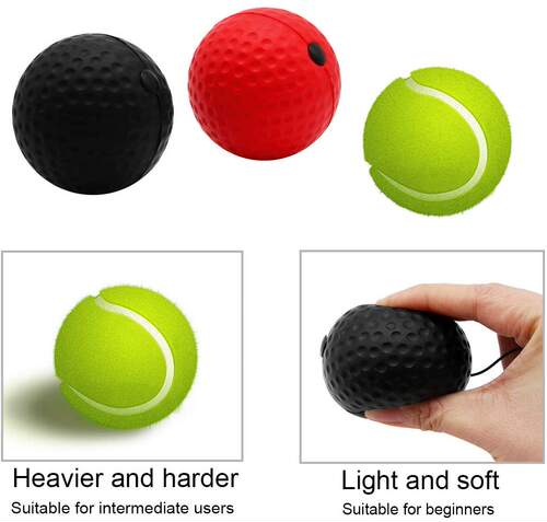 Boxing Fight Ball on String Reflex Fitness Punching Head Ban