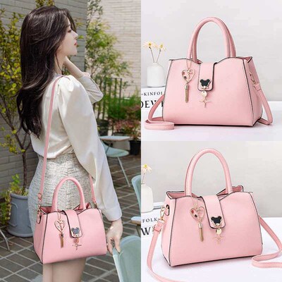 Simple Womens Bag New Fashion Middle-aged Womens Bag M Bag