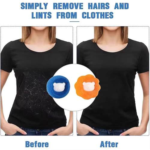 Pet Hair Remover for Washing Machine Reusable Cats Dogs Fur