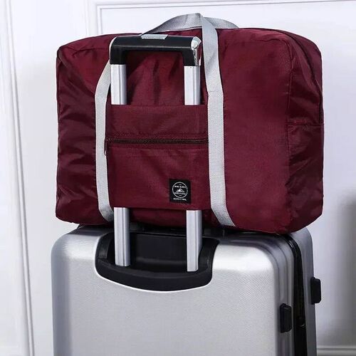 1Pc Red/Navy/Green Multifunctional Folding Travel Bag Single
