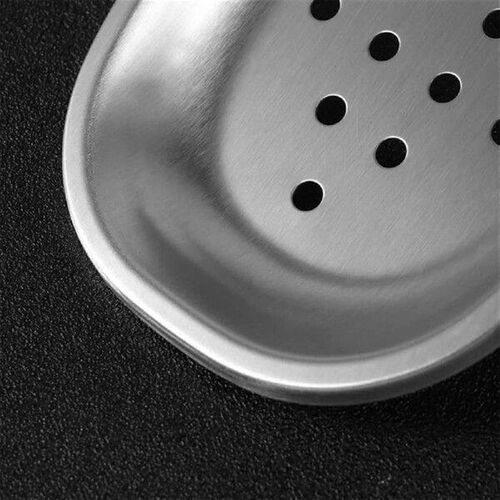 Soap Holder Dish Steel Stainless Metal Box Shower Case Bar
