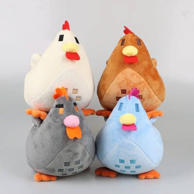20cm Stardew Valley Chicken Pillow Plush Soft Stuffed Animal